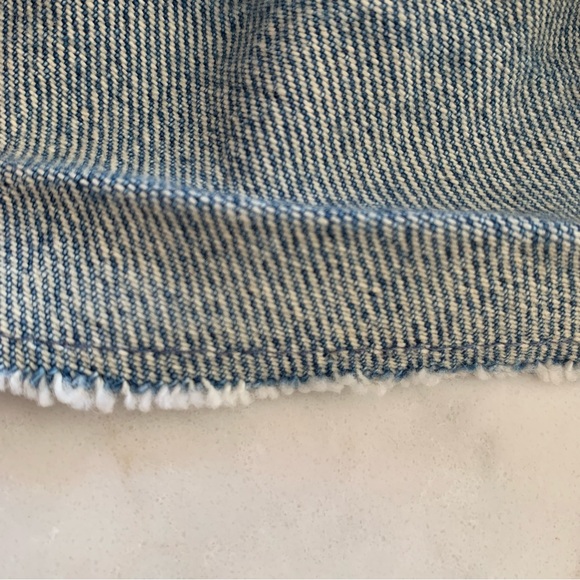 Levi’s 501 Button Fly Cutoff Raw Hem Jean Shorts S58022 Size 27 High Rise - Picture 7 of 9